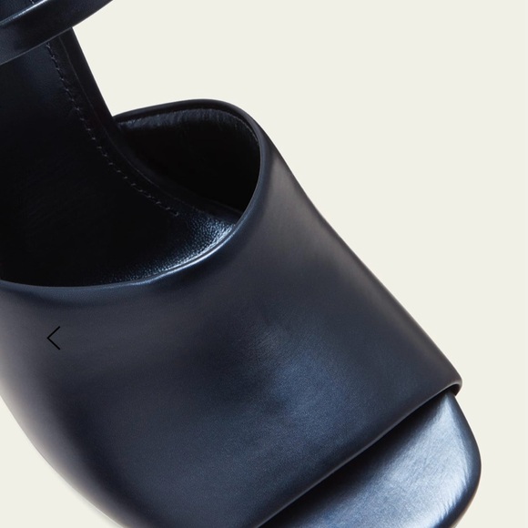 Fendi First Metallic F-Heel Mule Sandals - Picture 5 of 15